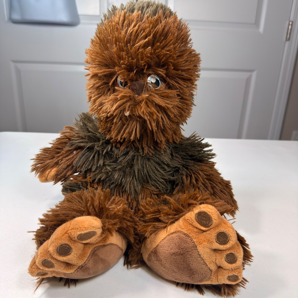 Disney Star Wars Chewbacca Plush Wookiee Stuffed Animal Toy 15 Inch Brown Large